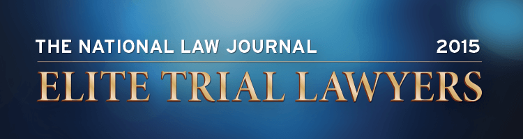 Die Elite Trial Lawyers des National Law Journal